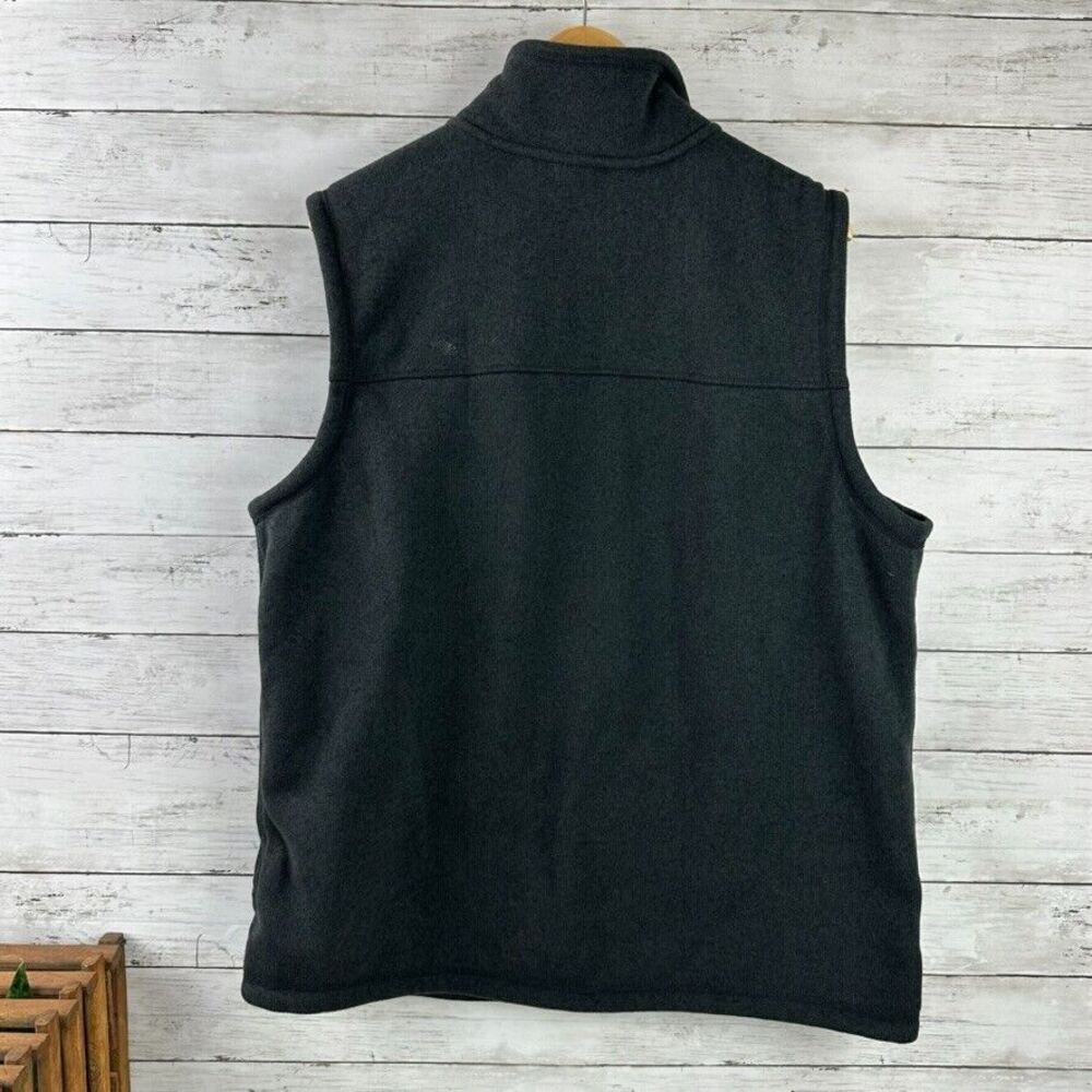 The North Face‎ Mens Dark Gray Fleece Vest Size XL Full zip - Picture 7 of 10